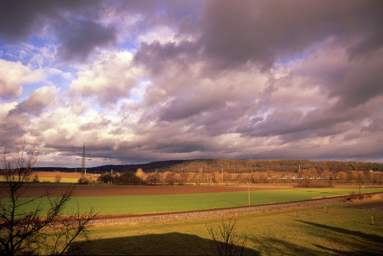 Sonne-Wolken-Mix