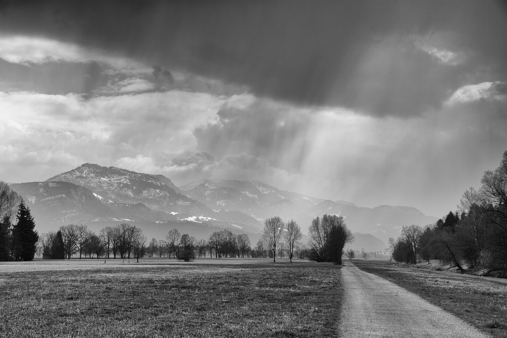 Sonne, Wolken, Regen