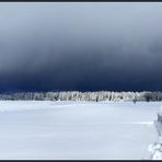 Sonne-Wolken-Schnee und Schatten..