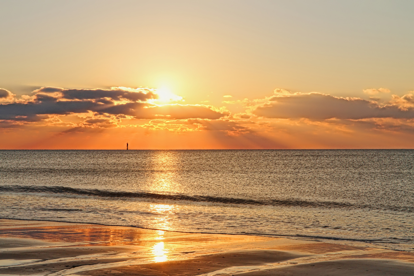 Sonne, Wolken, Wasser, Strand - sun, clouds, sea, beach