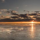 Sonne, Wolken, Wattenmeer