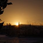 Sonneaufgang über Saarbrücken