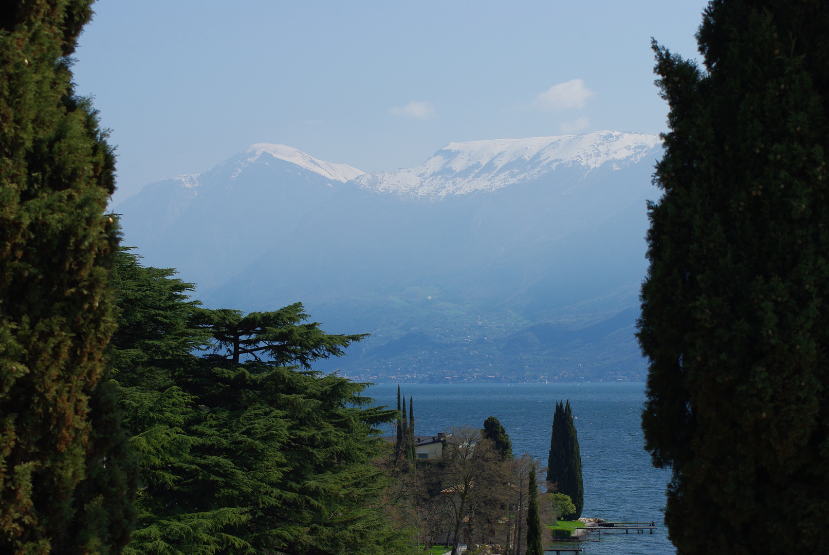 Sonne,Berge,Wasser,Schnee