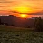 "Sonnen Abschied im Bayrischen Wald"