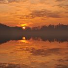 Sonnen – Orange - Wolken - Spiegel