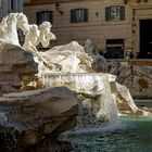 Sonnen-Spot am Fontana di Trevi