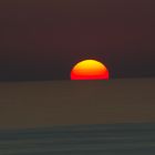 Sonnen- Untergang 4 am Mittelmeer März 2012