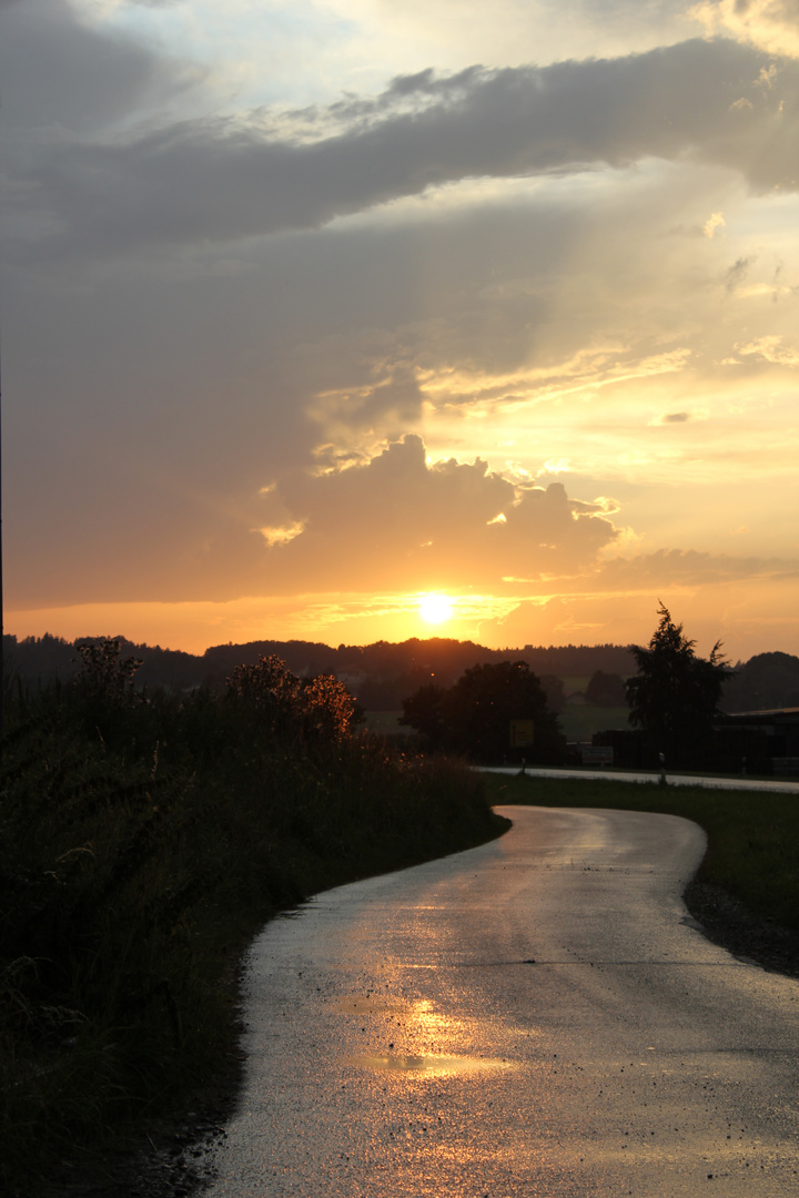 sonnen untergang