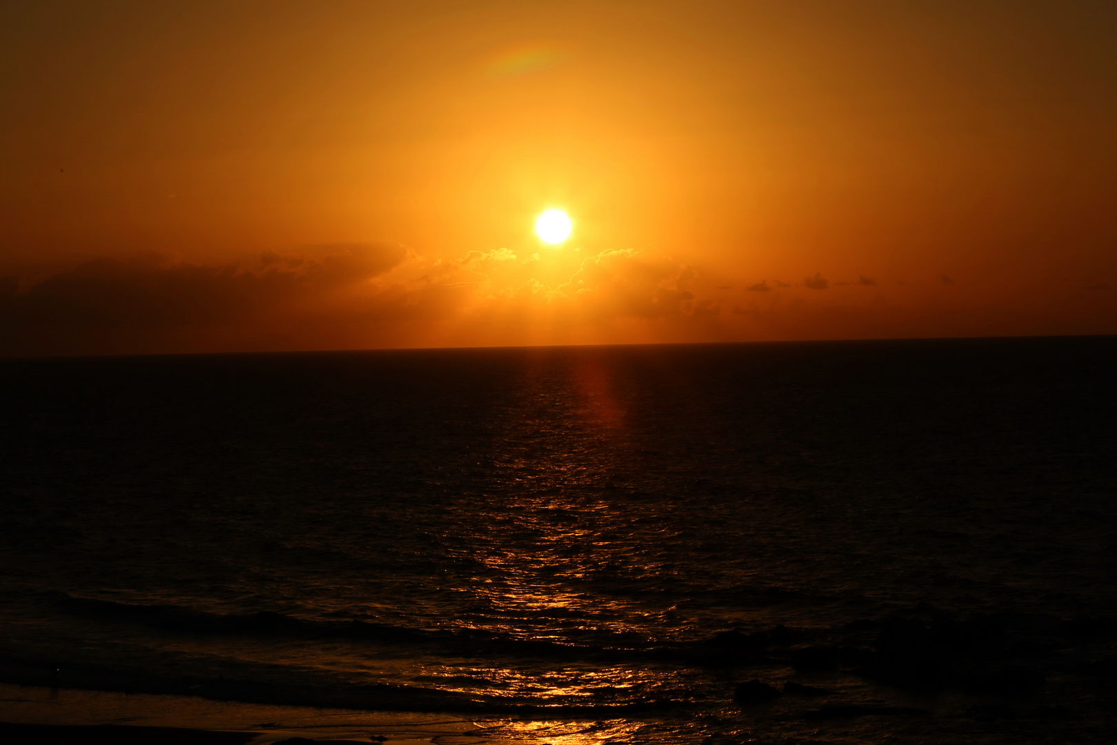 Sonnen untergang auf Fuerteventura