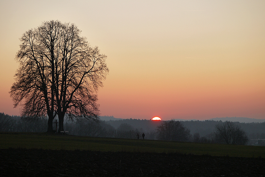 Sonnen-Untergang im....