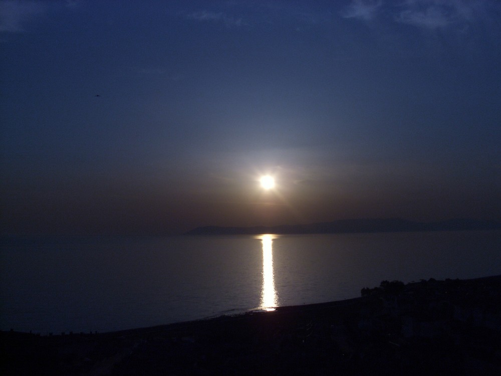 Sonnen untergang in Izmir