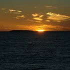 sonnen untergang in Jurien bay