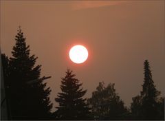 Sonnen Untergang  in Neugablonz 