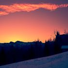 Sonnenaufgan in den Dolomiten