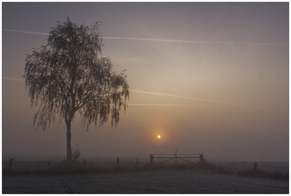 Sonnenaufgang ...