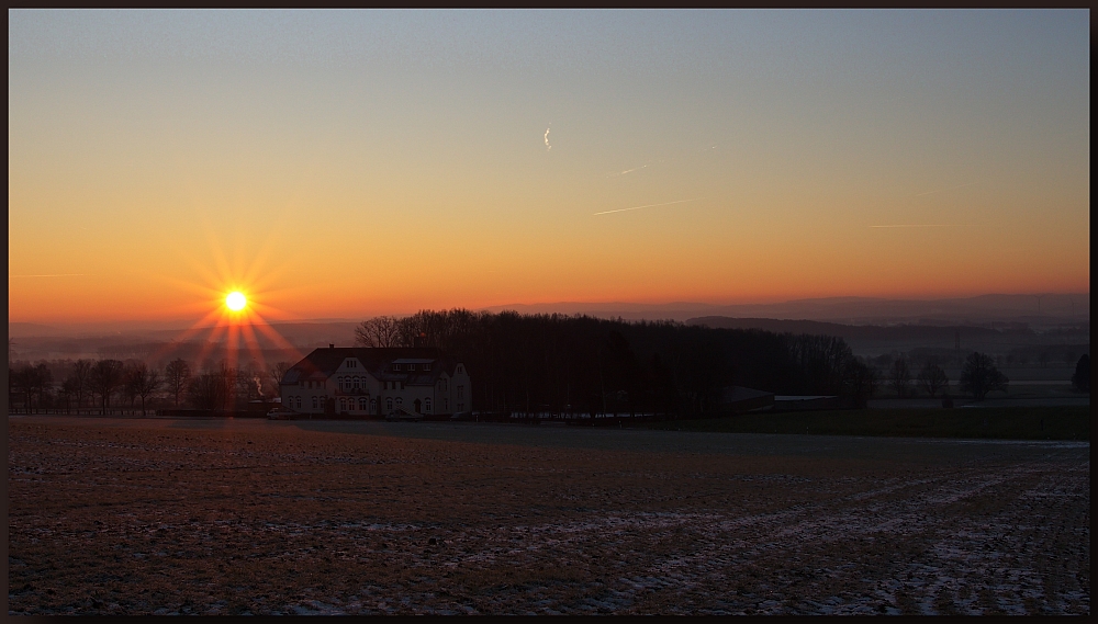 Sonnenaufgang .....