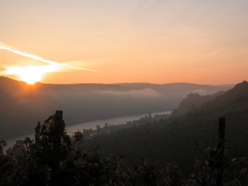 Sonnenaufgang...