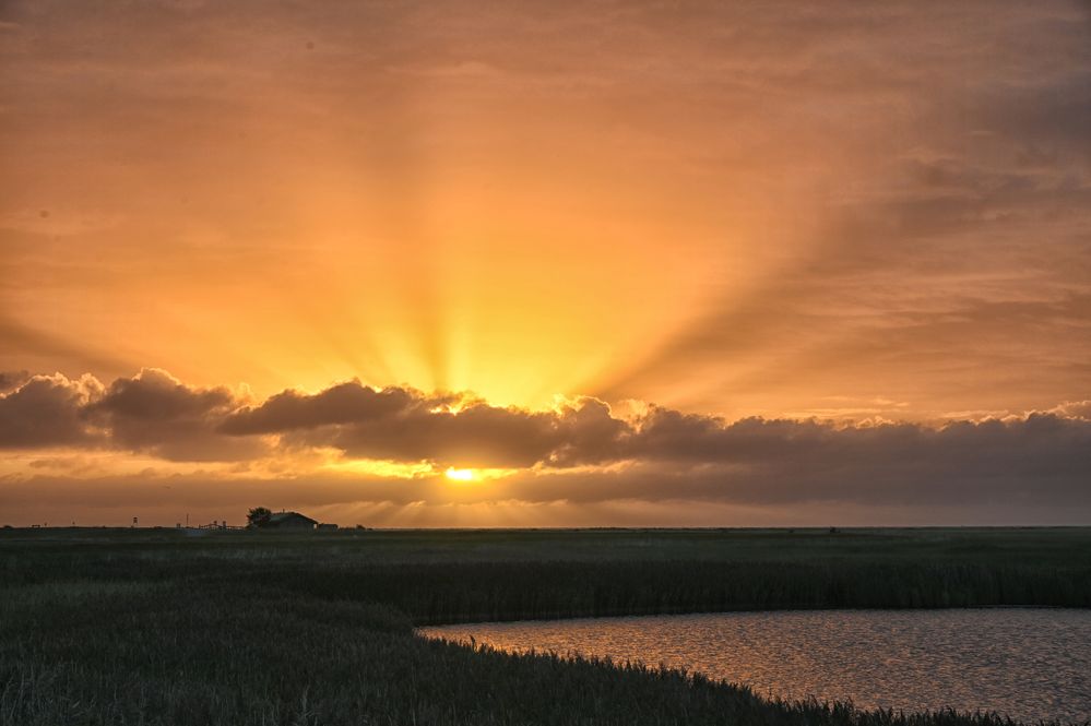 Sonnenaufgang...