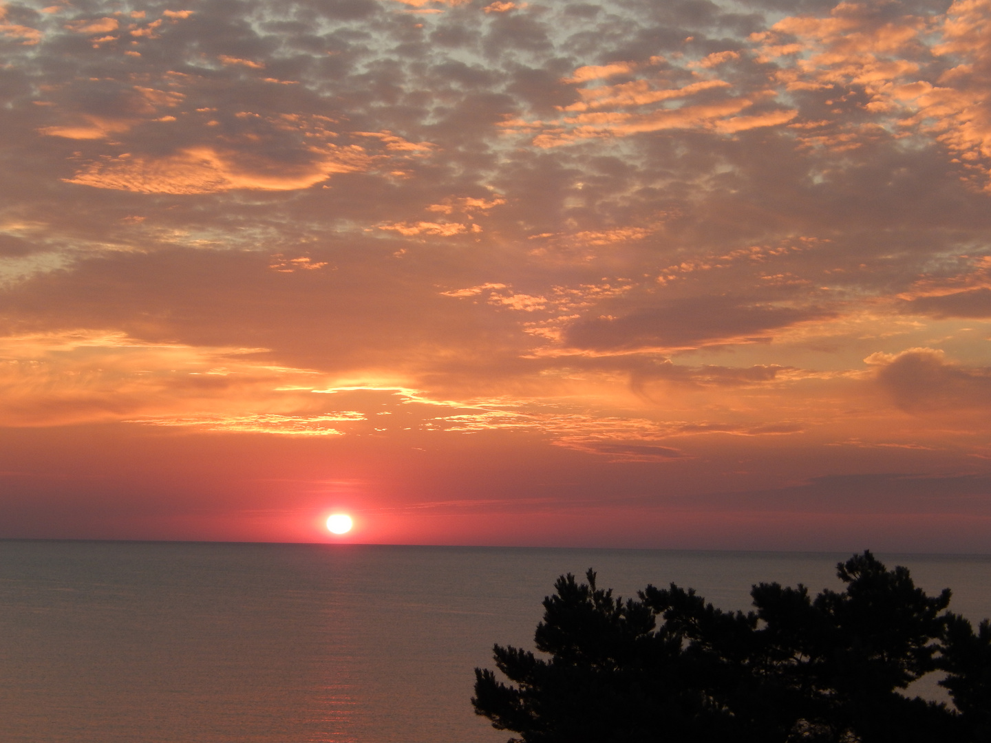 Sonnenaufgang 5:51h Binz auf Rügen