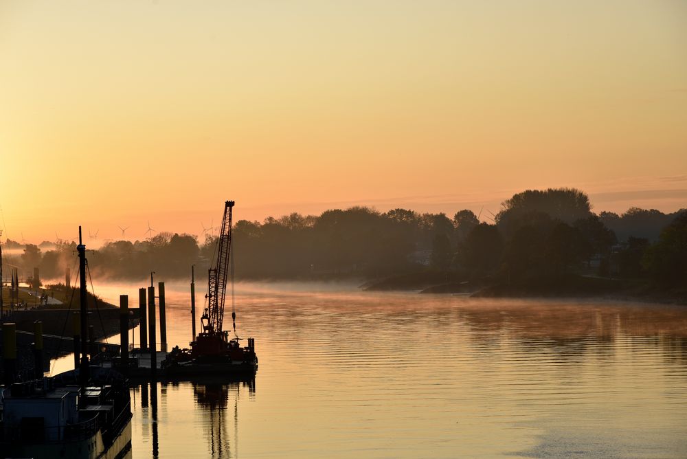 Sonnenaufgang Bremen Sonnenaufgang Bremen