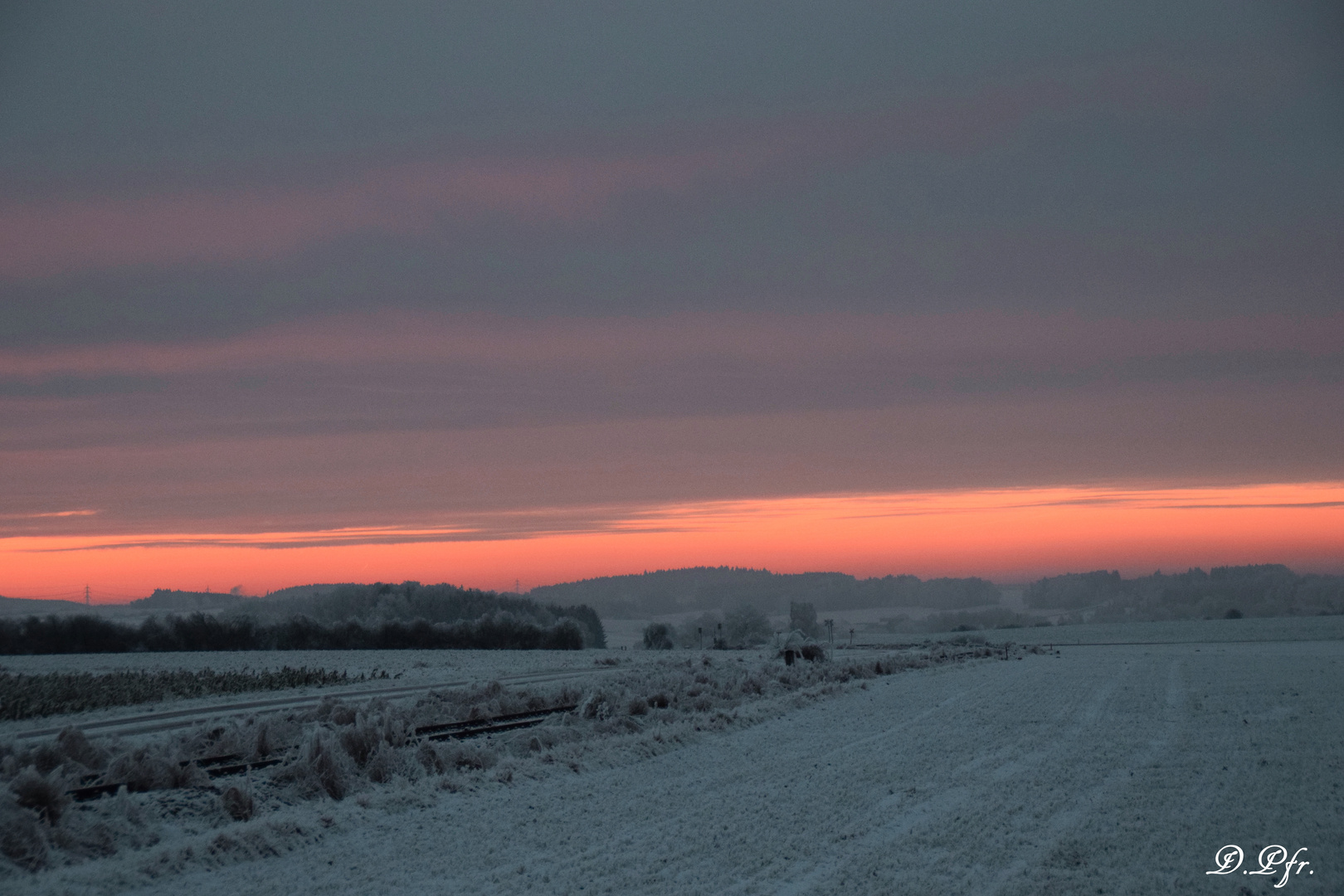 Sonnenaufgang...