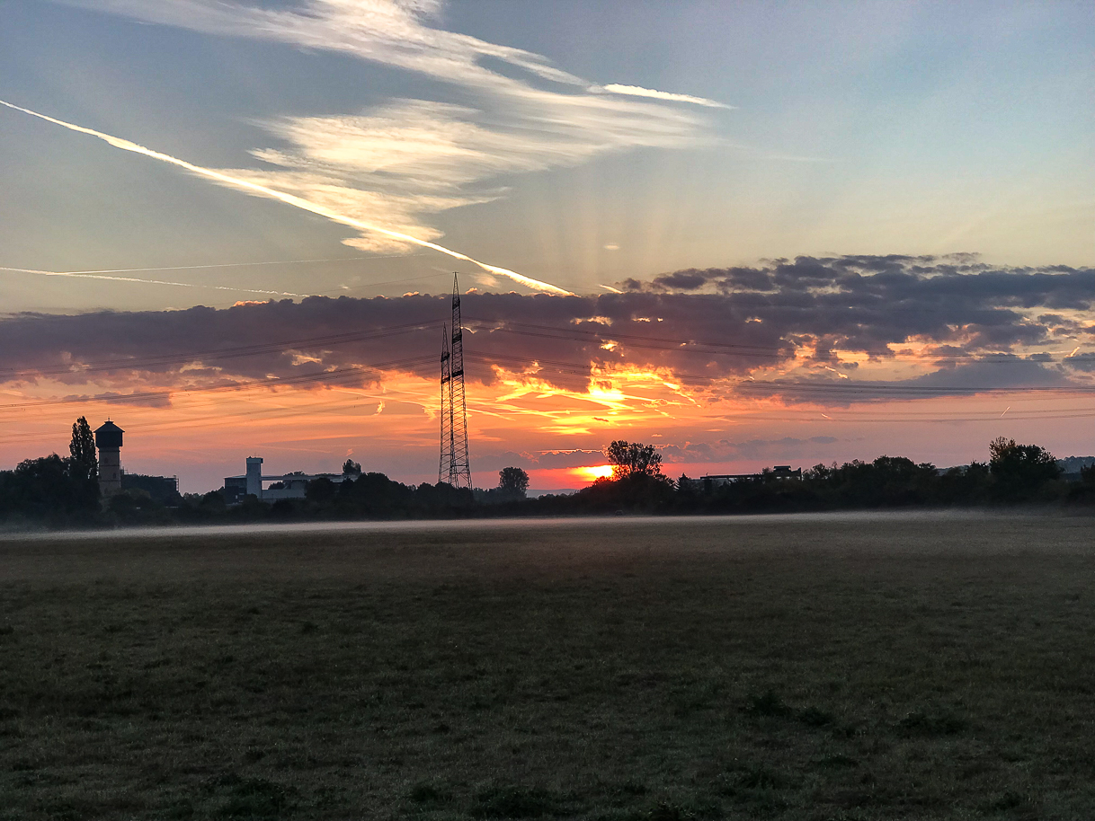 Sonnenaufgang..