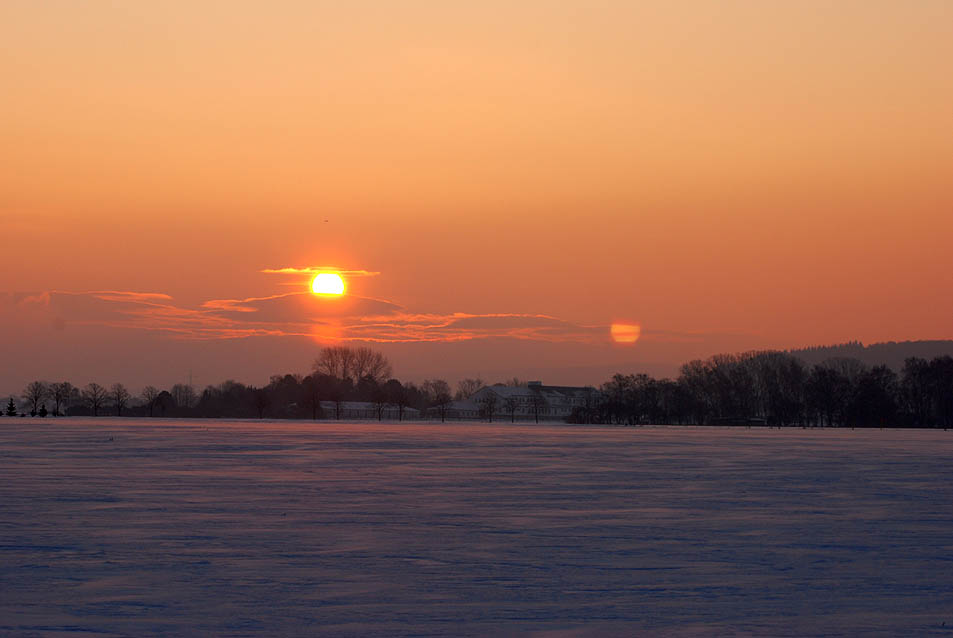 Sonnenaufgang...