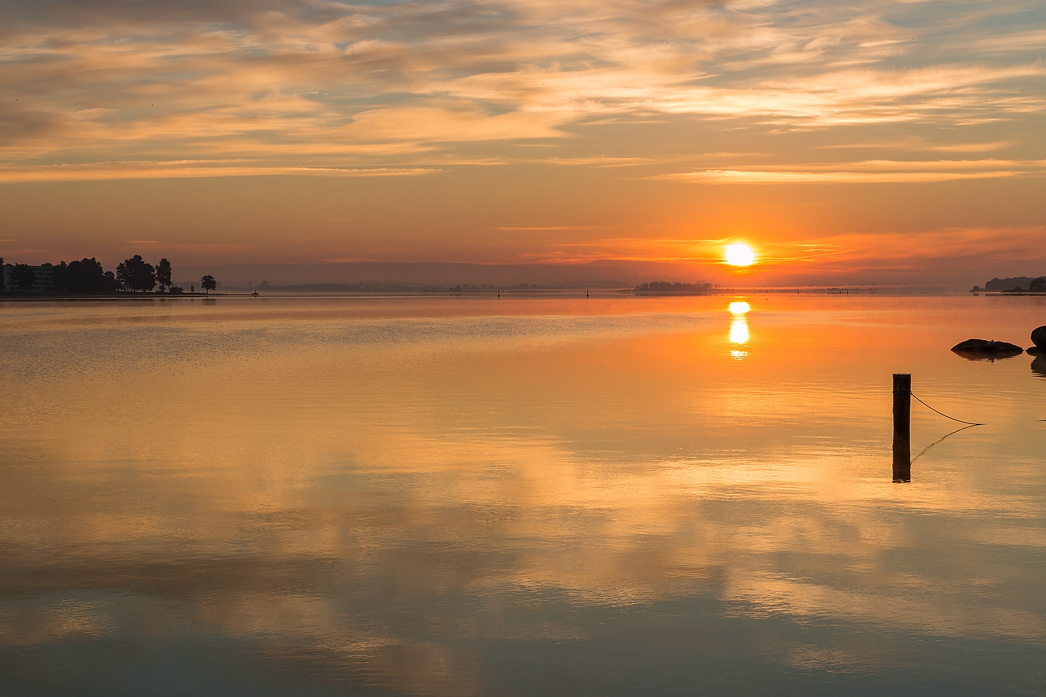 Sonnenaufgang Foto & Bild schlei, schleswig, natur Bilder auf