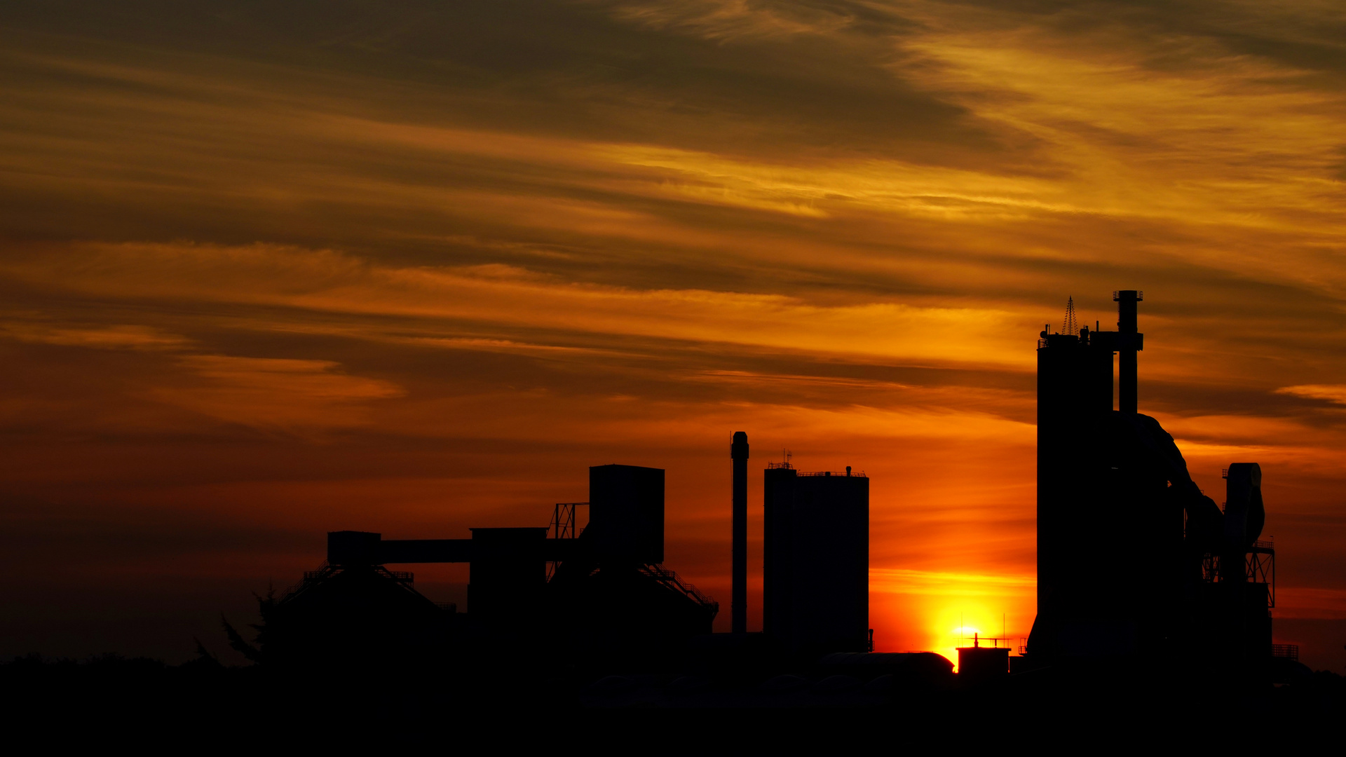 Sonnenaufgang.