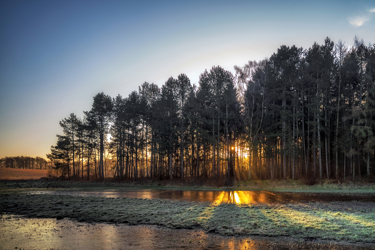 Sonnenaufgang ....