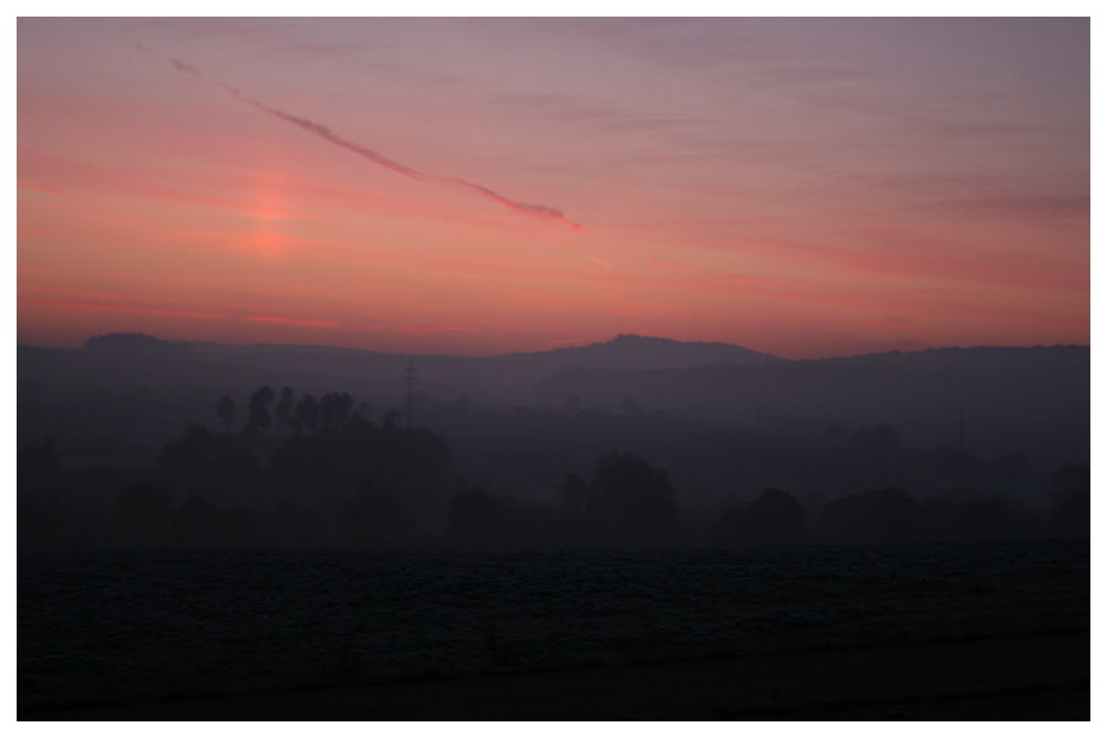 ...sonnenaufgang...