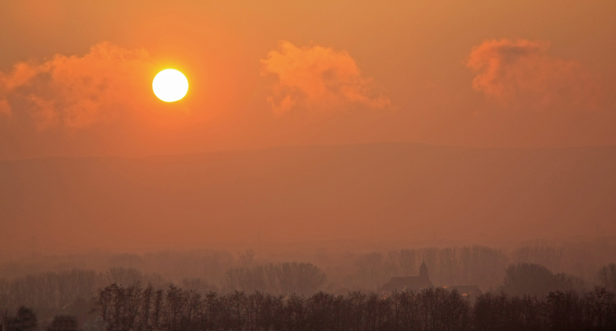 Sonnenaufgang...