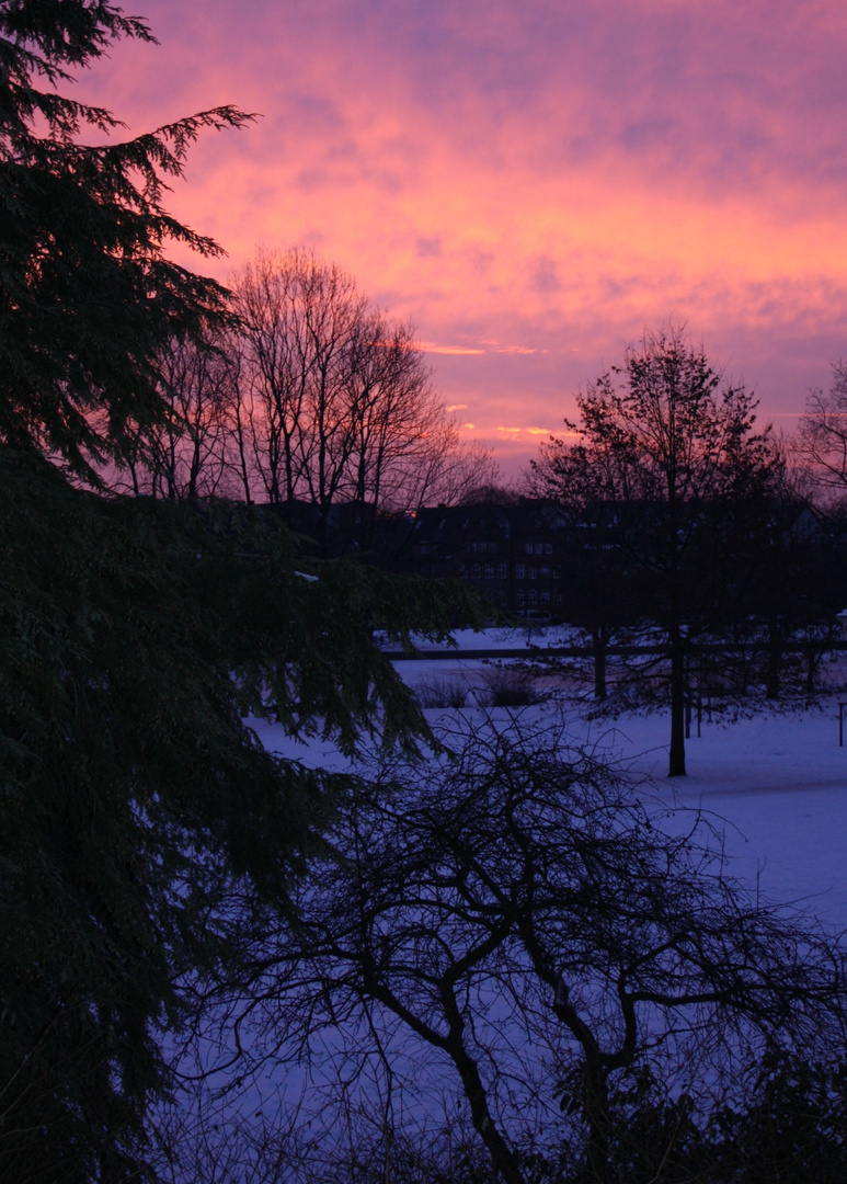 Sonnenaufgang.