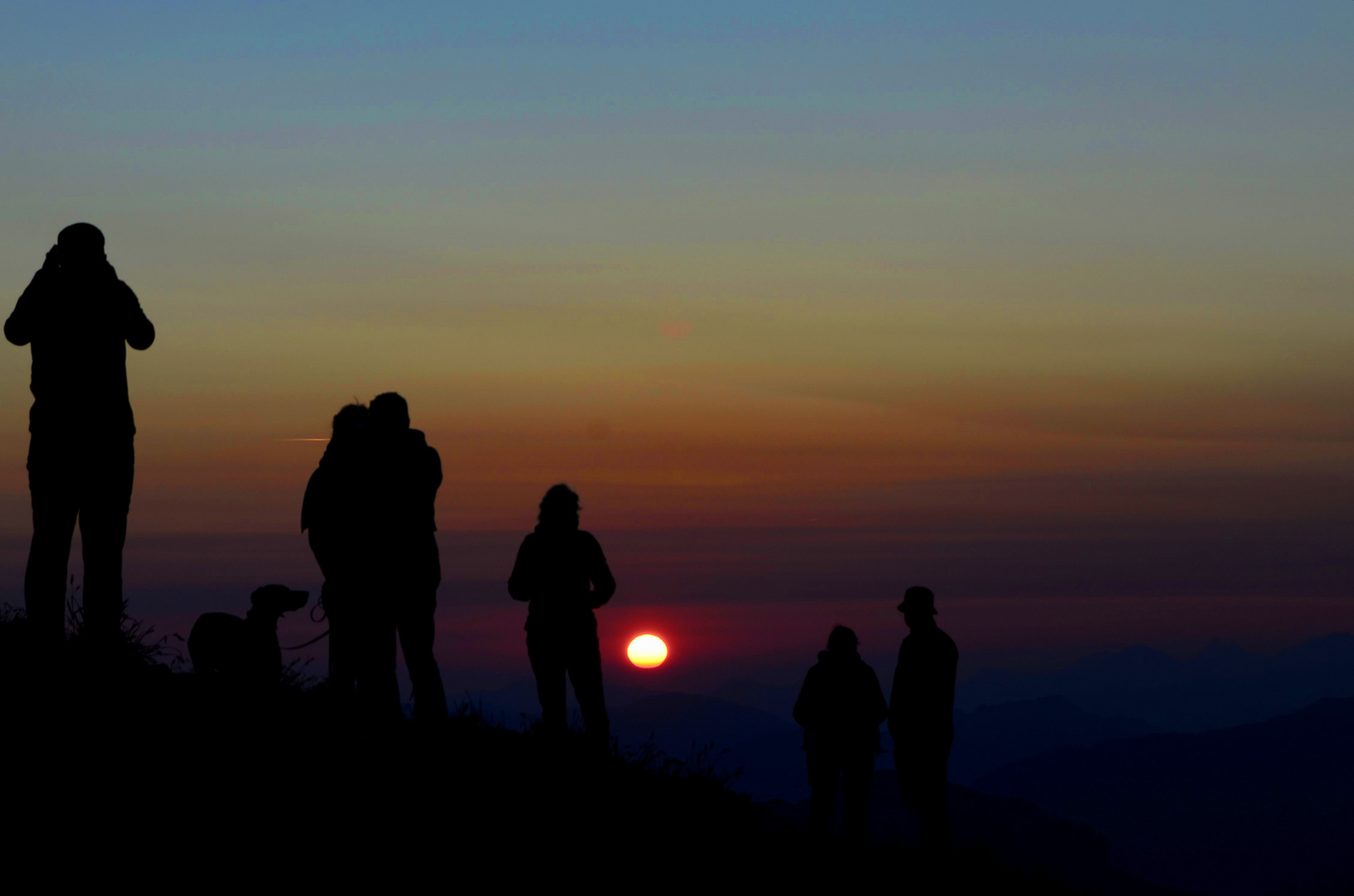 Sonnenaufgang ...