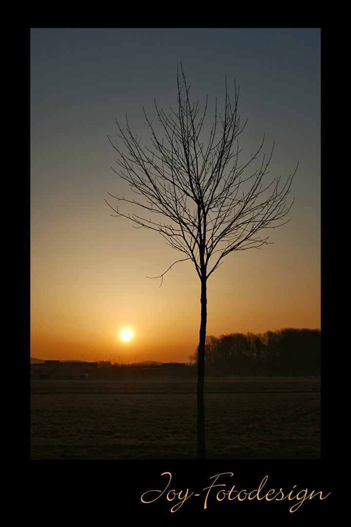 Sonnenaufgang...