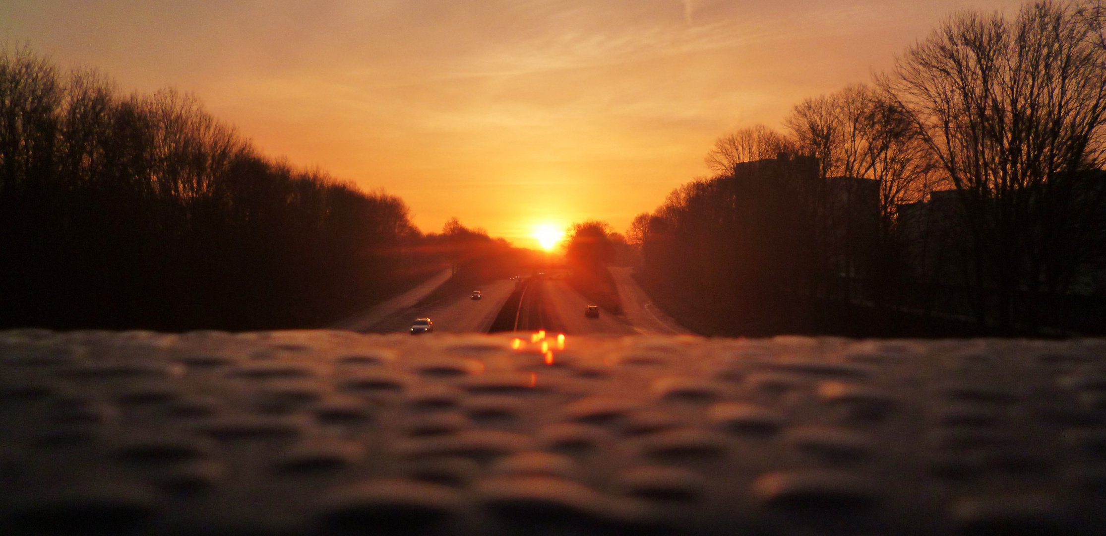 Sonnenaufgang A40