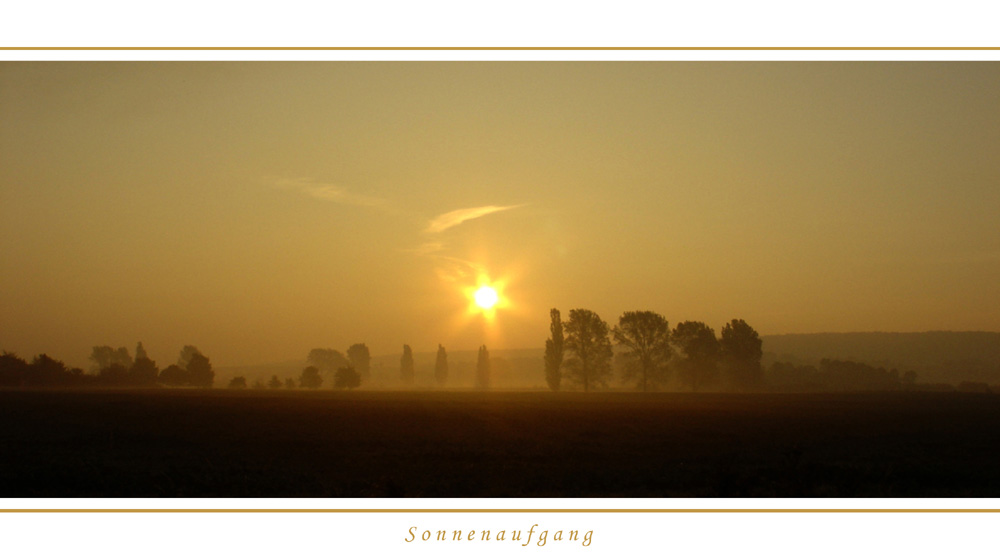 Sonnenaufgang