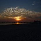 Sonnenaufgang Ahlbecker Seebrücke