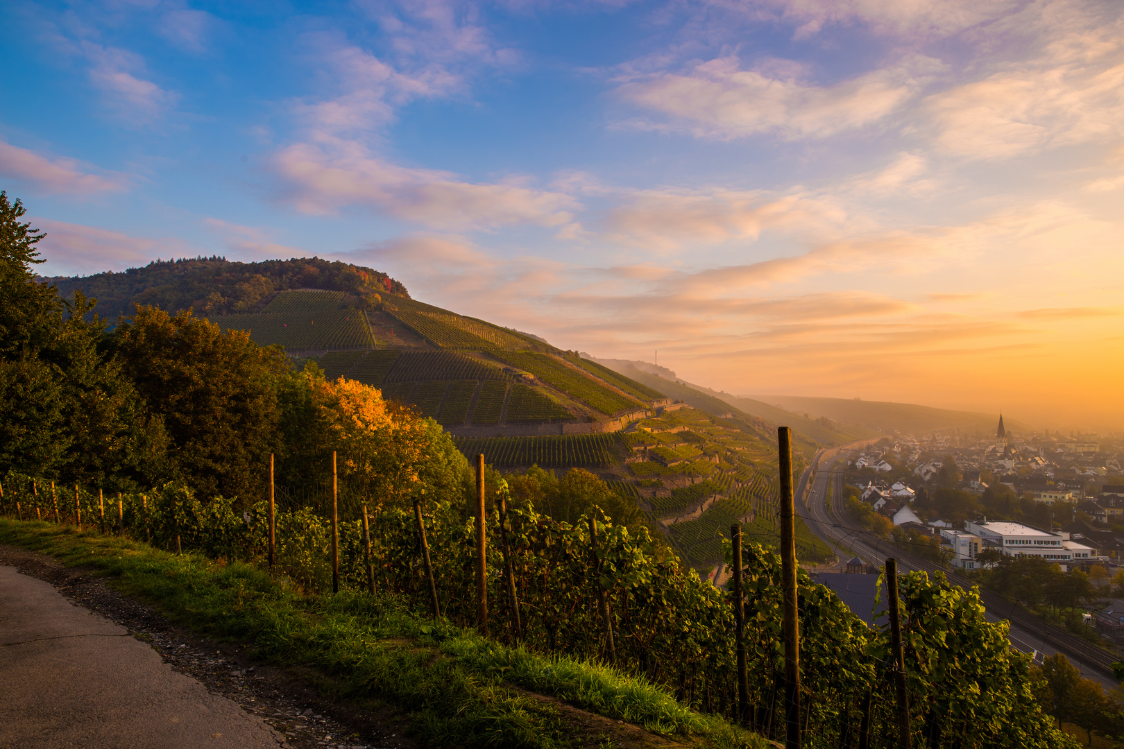 Sonnenaufgang Ahrweiler