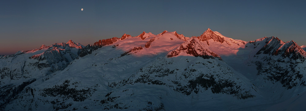 Sonnenaufgang Aletschhorn