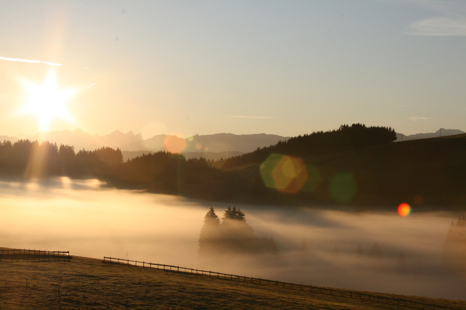 Sonnenaufgang Allgäu 