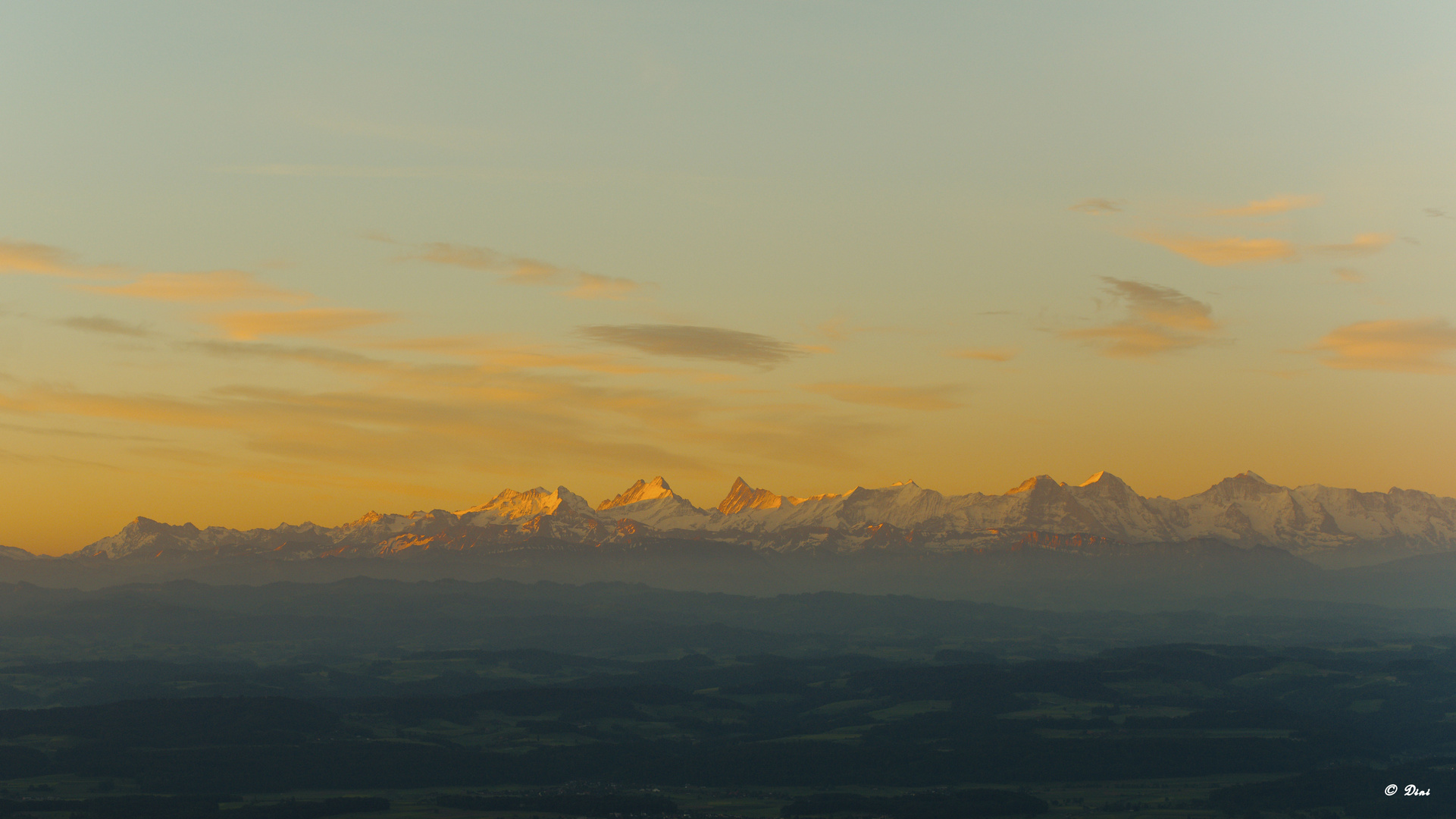 Sonnenaufgang Alpen