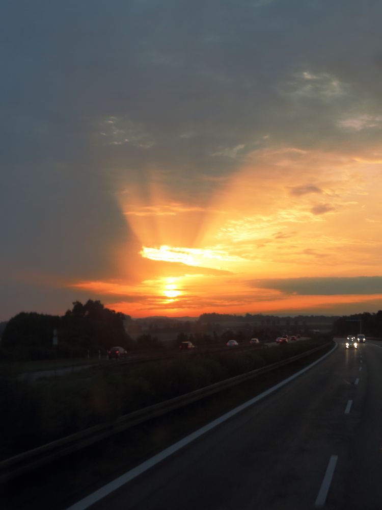 Sonnenaufgang als Geisterfahrer? &#128518;