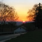 Sonnenaufgang als Geschenk zur Rückfahrt