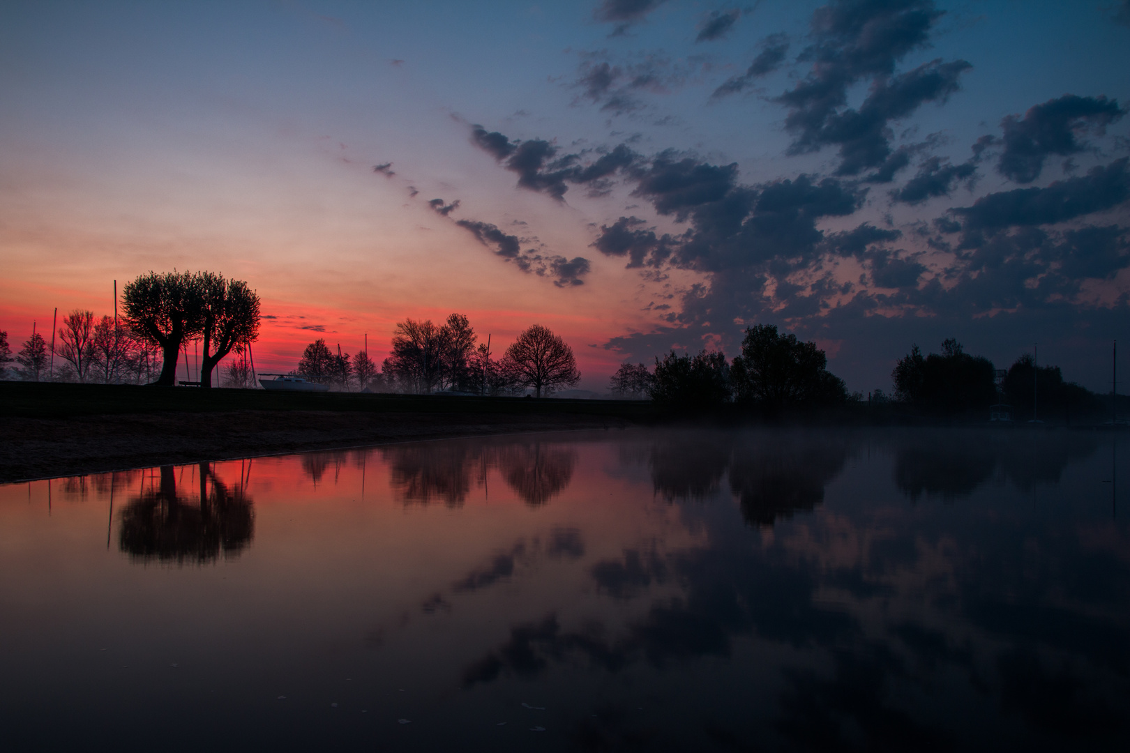 Sonnenaufgang Altmühlsee (22.04.18)