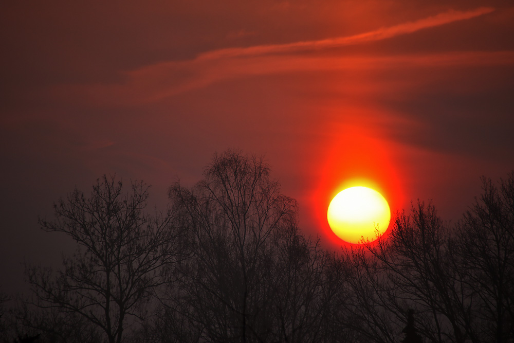 Sonnenaufgang am 02.04.2019