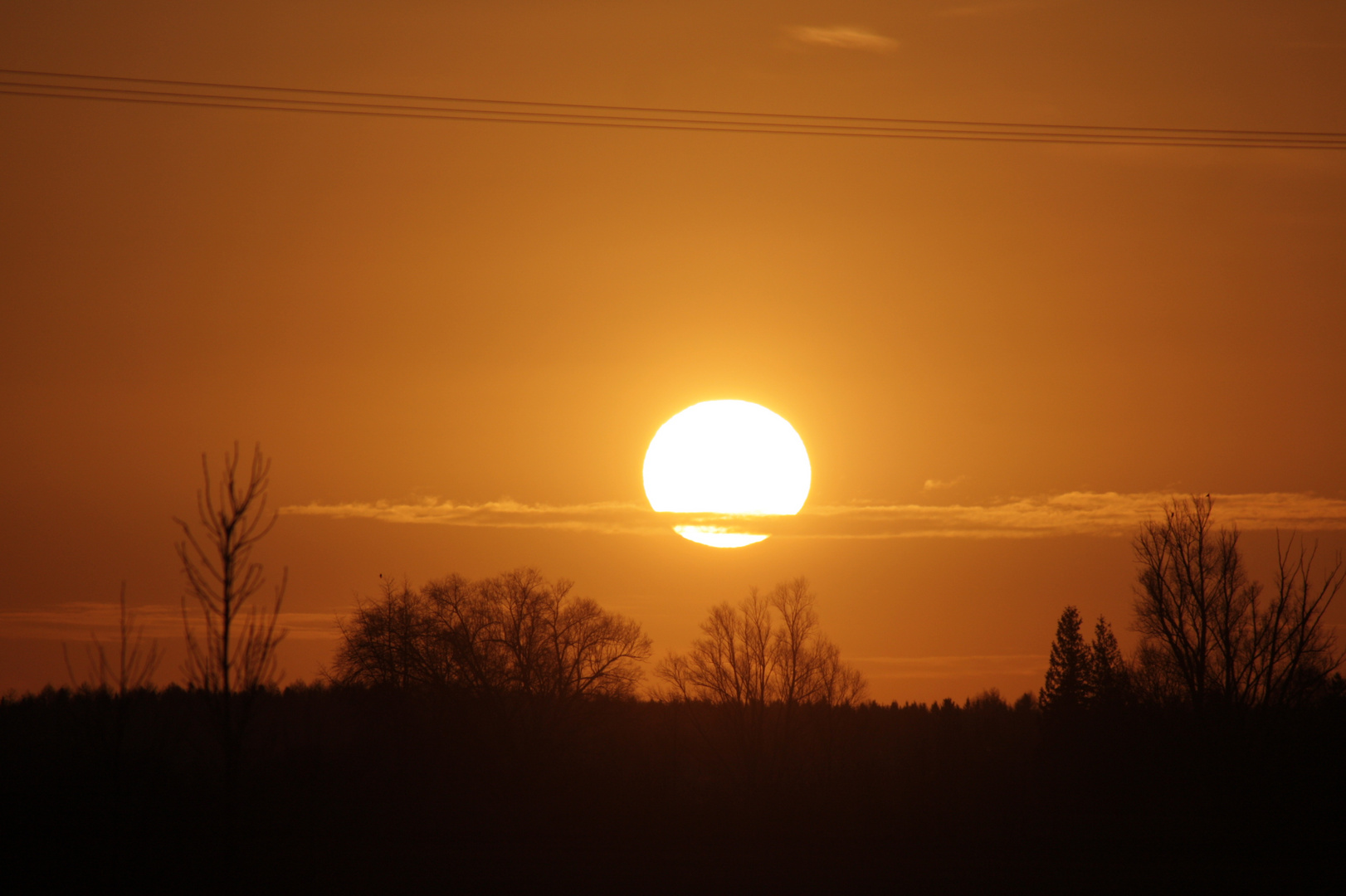 Sonnenaufgang am 03.03.15 in Mammendorf