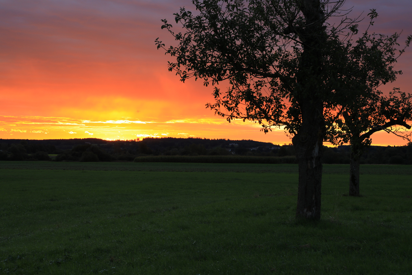 Sonnenaufgang am 04.10.2020