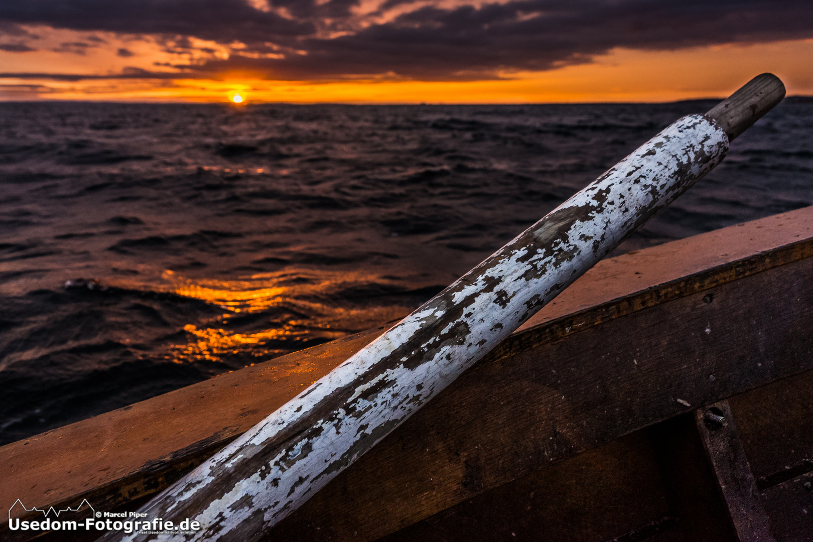 Sonnenaufgang am 04.11.2012 Auf der Ostsee vor Bansin