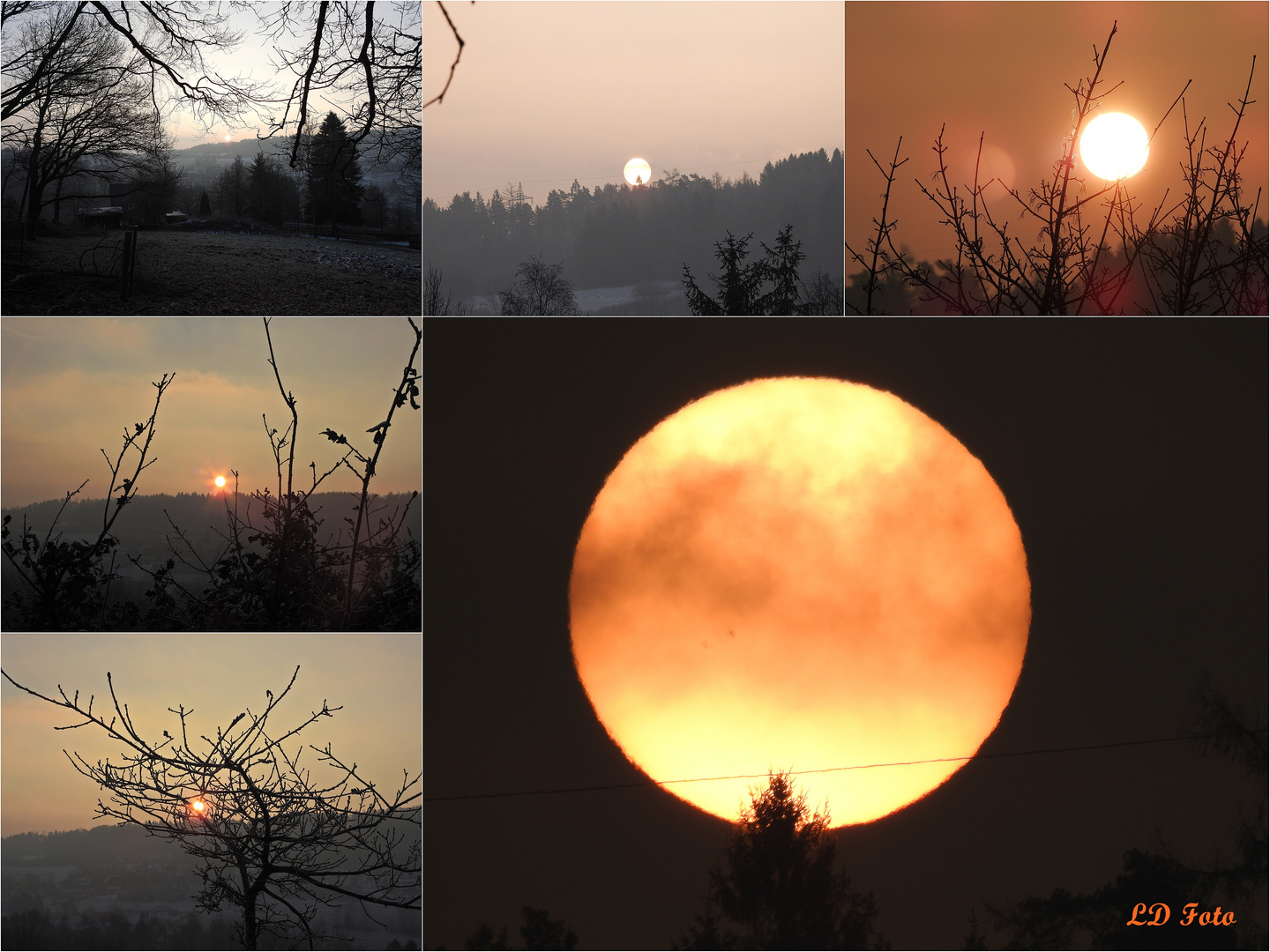 Sonnenaufgang am 09.02.2018